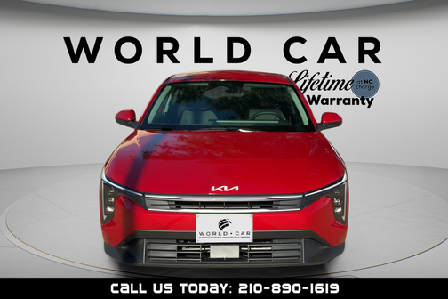 Currant Red 2025 Kia K4 LXS w/ Smart Key, Remote Start, Smart