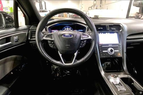 Shadow Black 2017 Ford Fusion Sport