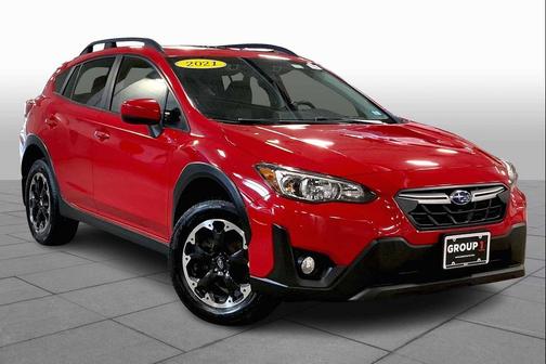 Pure Red 2021 Subaru Crosstrek Premium