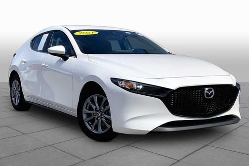 Snowflake White Pearl Mica 2021 Mazda Mazda3 FWD