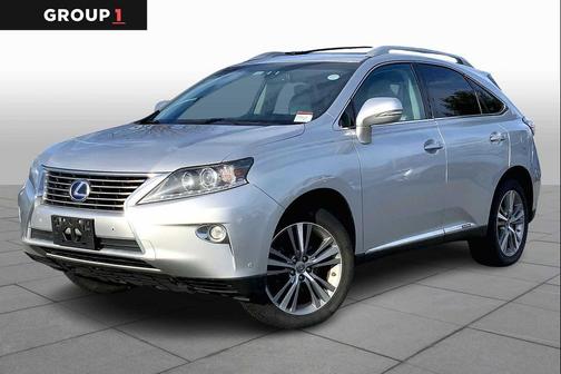 Silver Lining Metallic 2015 Lexus RX 450h Base