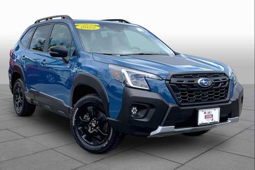 Geyser Blue 2022 Subaru Forester Wilderness
