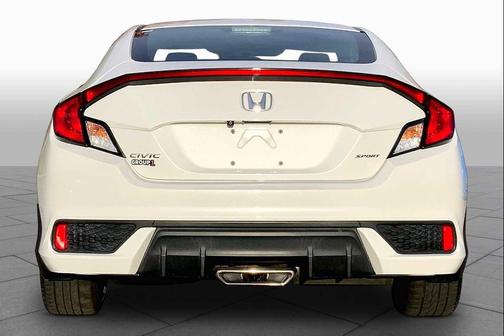 Platinum White Pearl 2019 Honda Civic Sport