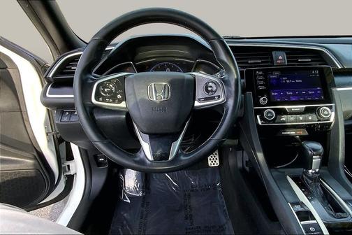 Platinum White Pearl 2019 Honda Civic Sport