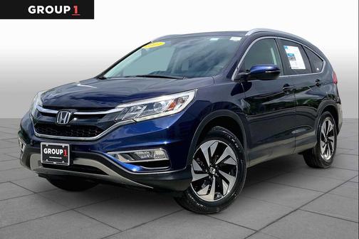 Obsidian Blue Pearl 2015 Honda CR-V Touring