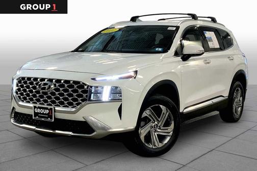 Quartz White 2022 Hyundai SANTA FE SEL 2.4
