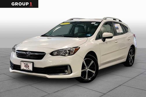 Crystal White Pearl 2021 Subaru Impreza Premium