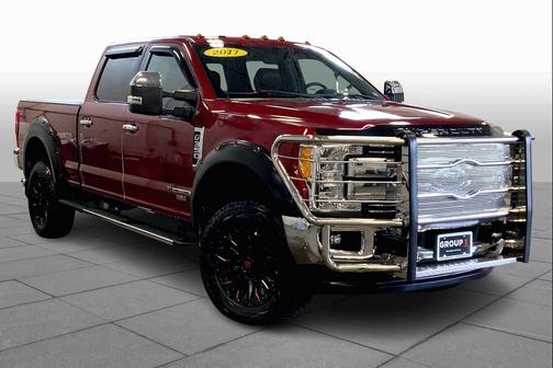 Ruby Red Metallic Tinted Clearcoat 2017 Ford F-350 Lariat