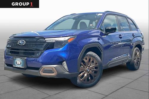 Sapphire Blue Pearl 2025 Subaru Forester Hybrid Sport