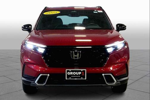 Radiant Red Metallic 2025 Honda CR-V Hybrid Sport Touring AWD