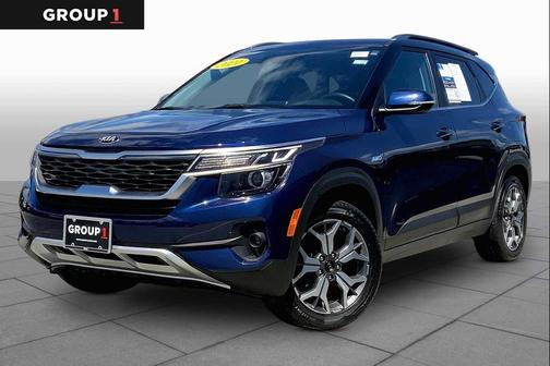 Dark Ocean Blue 2021 Kia Seltos EX