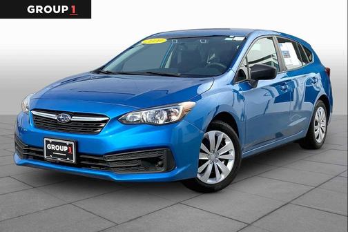 Ocean Blue Pearl 2020 Subaru Impreza 5-Door