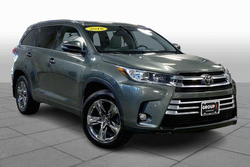 Alumina Jade Metallic 2018 Toyota Highlander Limited Platinum