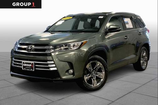 Alumina Jade Metallic 2018 Toyota Highlander Limited Platinum