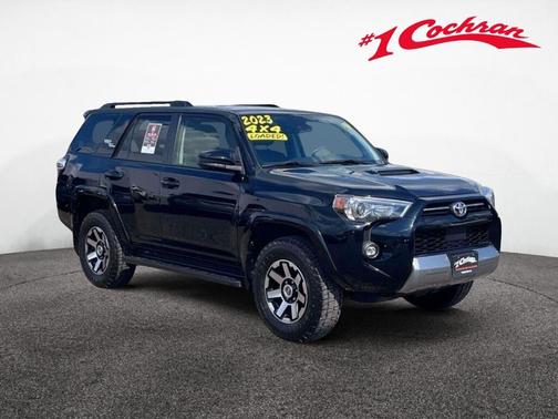 Midnight Black Metallic 2023 Toyota 4Runner TRD Off Road