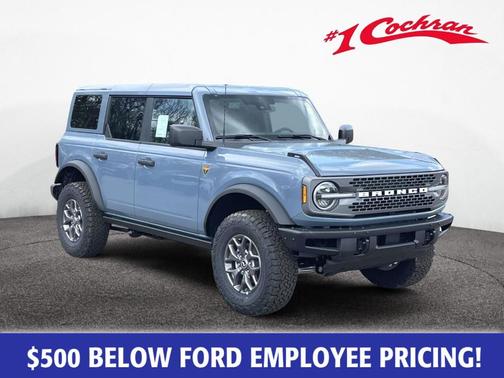 Azure Gray Metallic 2025 Ford Bronco Badlands