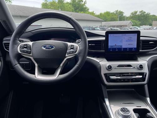 Stone Blue 2022 Ford Explorer XLT