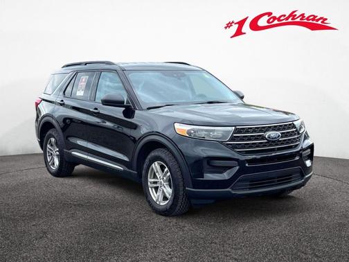 Agate Black 2023 Ford Explorer XLT