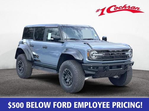 Azure Gray Metallic 2025 Ford Bronco Raptor