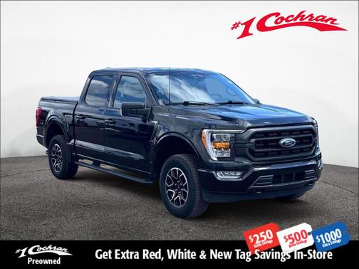 Agate Black Metallic 2023 Ford F-150 XLT