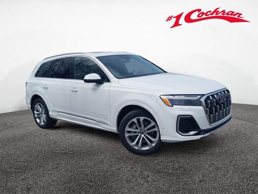Carrara White 2025 Audi Q7 55 Premium Plus