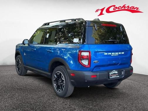 Velocity Blue Metallic 2025 Ford Bronco Sport Outer Banks