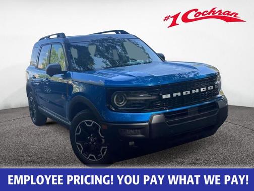 Velocity Blue Metallic 2025 Ford Bronco Sport Outer Banks