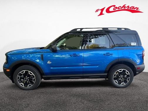 Velocity Blue Metallic 2025 Ford Bronco Sport Outer Banks