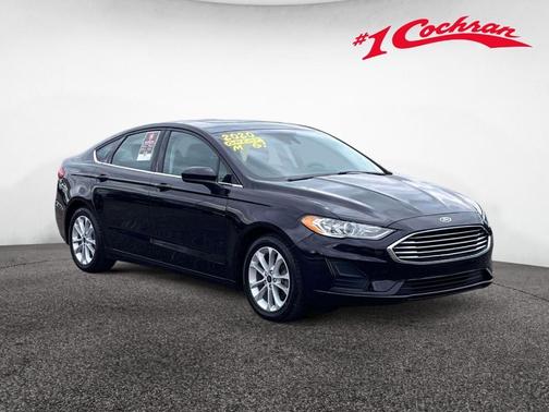 Agate Black 2020 Ford Fusion Hybrid SE