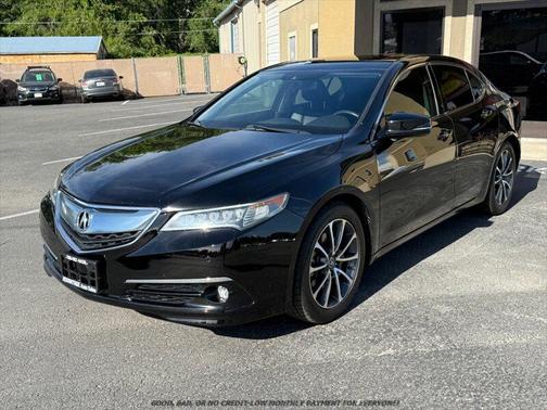 Crystal Black Pearl 2015 Acura TLX V6 Advance