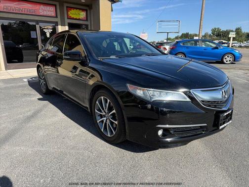 Crystal Black Pearl 2015 Acura TLX V6 Advance
