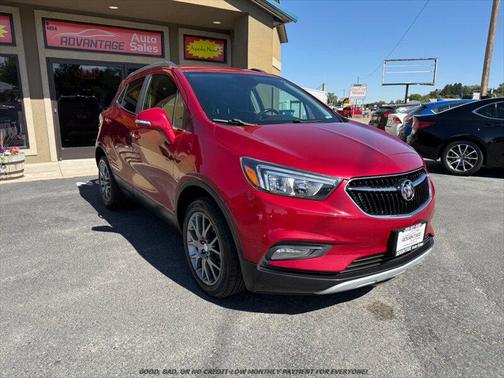 Winterberry Red Metallic 2019 Buick Encore Sport Touring