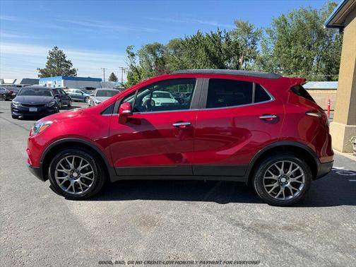 Winterberry Red Metallic 2019 Buick Encore Sport Touring