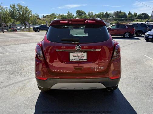 Winterberry Red Metallic 2019 Buick Encore Sport Touring