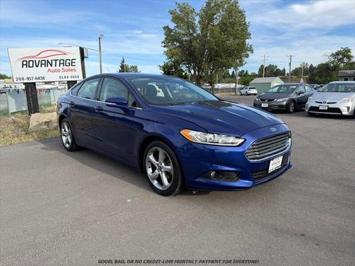 Deep Impact Blue Metallic 2013 Ford Fusion SE