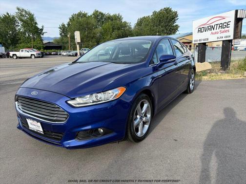 Deep Impact Blue Metallic 2013 Ford Fusion SE