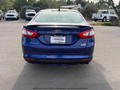 Deep Impact Blue Metallic 2013 Ford Fusion SE