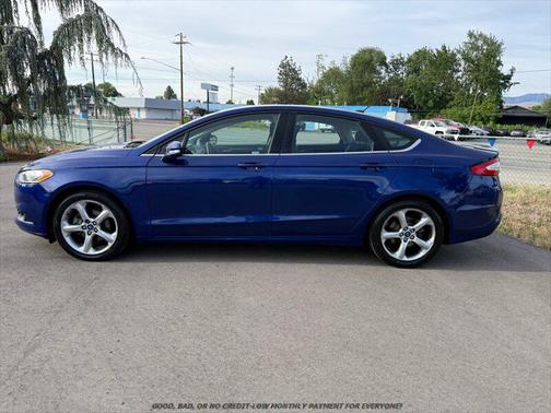 Deep Impact Blue Metallic 2013 Ford Fusion SE