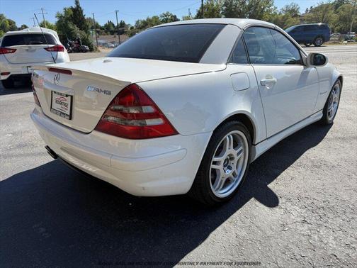 Alabaster White 2003 Mercedes-Benz SLK-Class SLK32 AMG