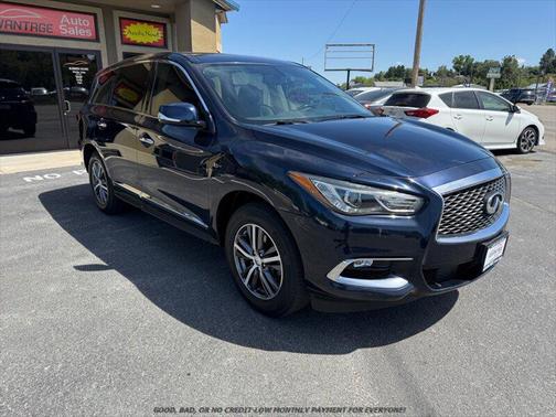 Hermosa Blue 2018 INFINITI QX60 Base