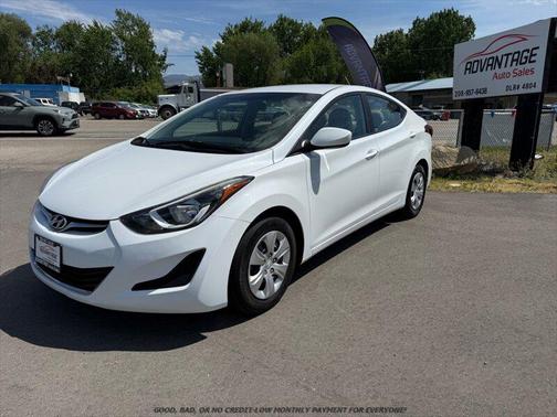 Quartz White Pearl 2016 Hyundai ELANTRA SE