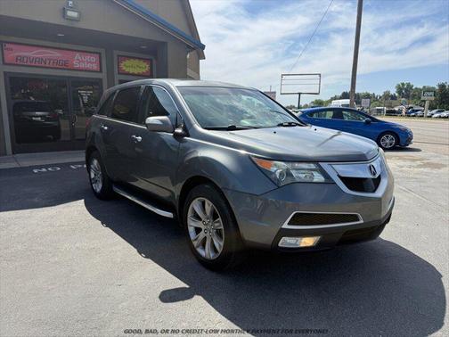 Palladium Metallic 2012 Acura MDX 3.7L