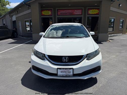 Taffeta White 2015 Honda Civic SE
