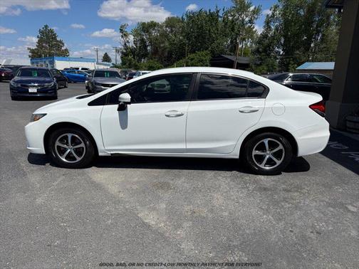 Taffeta White 2015 Honda Civic SE