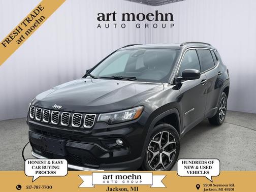 Diamond Black 2025 Jeep Compass Limited