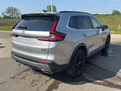 Lunar Silver Metallic 2024 Honda CR-V Hybrid Sport-L