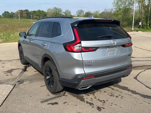 Lunar Silver Metallic 2024 Honda CR-V Hybrid Sport-L