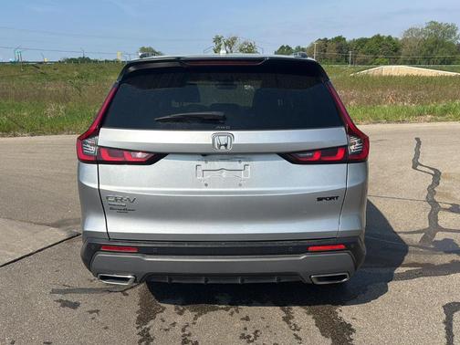 Lunar Silver Metallic 2024 Honda CR-V Hybrid Sport-L