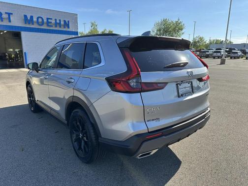 Lunar Silver Metallic 2024 Honda CR-V Hybrid Sport-L