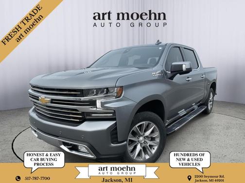 Satin Steel Metallic 2022 Chevrolet Silverado 1500 Limited High Country
